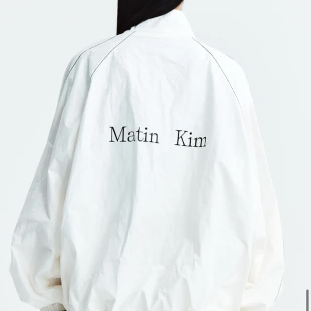 마뗑킴 코팅점퍼 바람막이