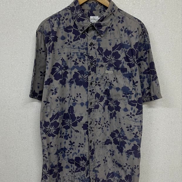 (XL)CK 플라워 반팔셔츠-M2578