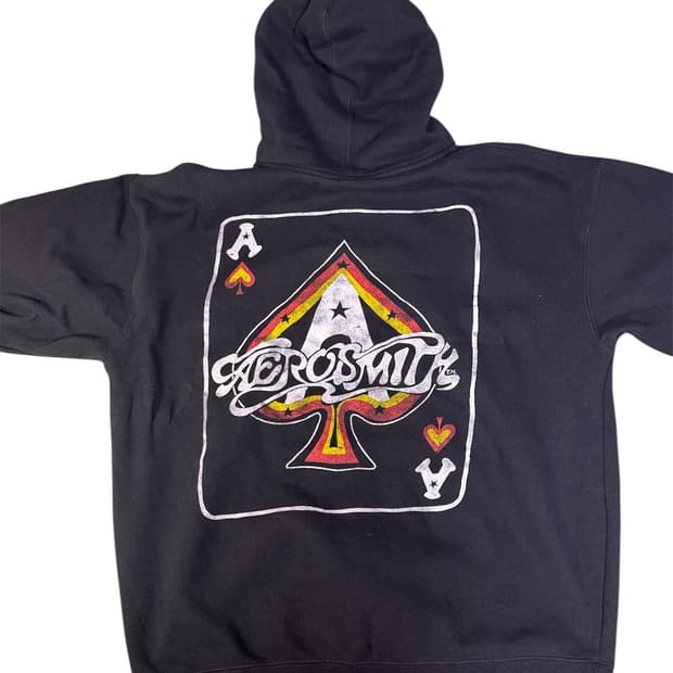 빈티지 에어로스미스 AEROSMITH ACE OF SPADE후드집업 XL