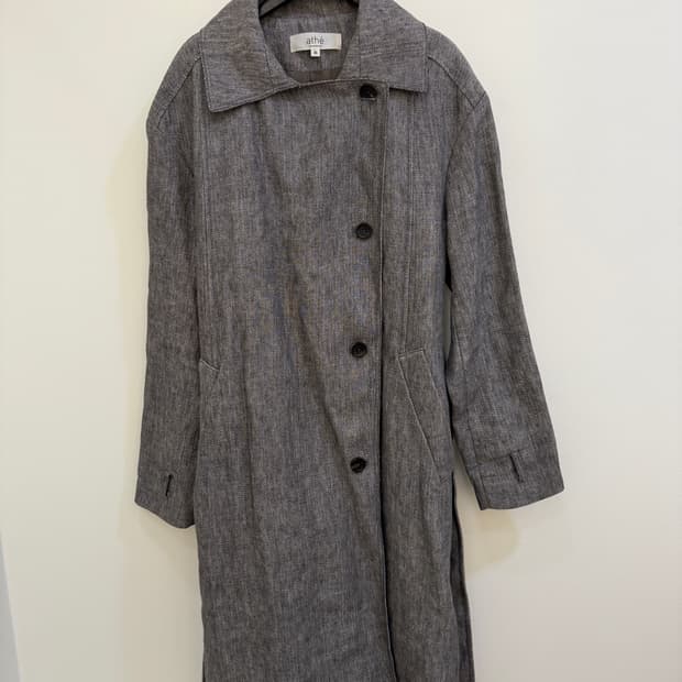athe 아떼 헤링본 코트(정품)