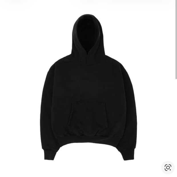 이지 갭 퍼펙트 후드 블랙