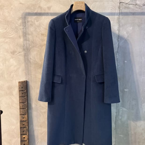 조르지오 아르마니 앙고라 울 코트 66~77