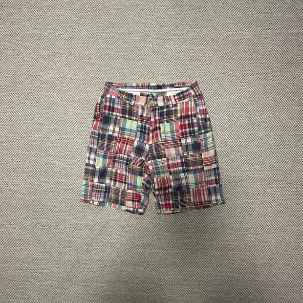POLO RALPH LAUREN patchwork shorts