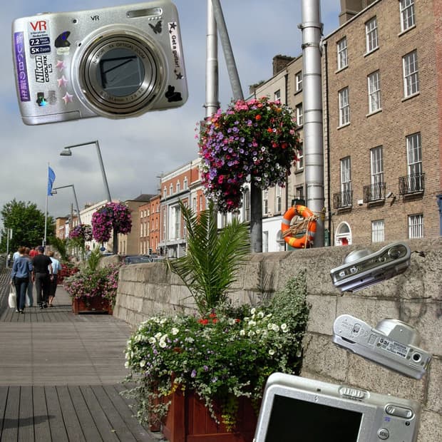 작례 O)Nikon coolpix L5 니콘 쿨픽스 빈티지 디카