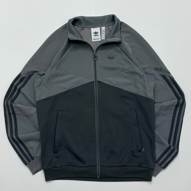 adidas 아디다스 신형 불꽃 트랙탑 그레이 져지 