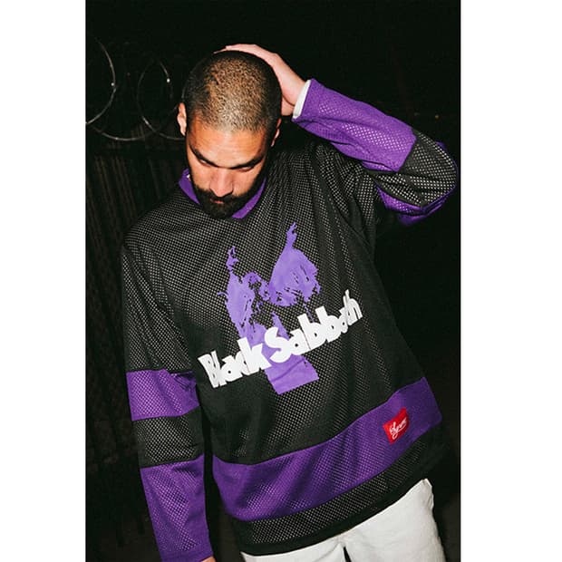 슈프림 X 블랙사바스 하키 저지 M