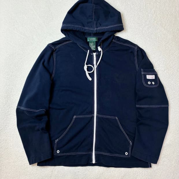 로렌 랄프로렌 00's 코튼 후드 집업 PN5790