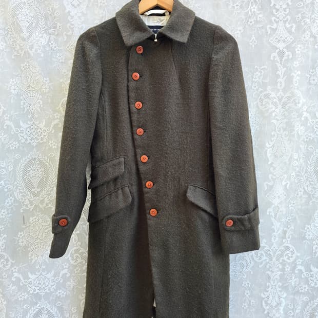 파 드 칼레 프랑스풍 네추럴 울 코트