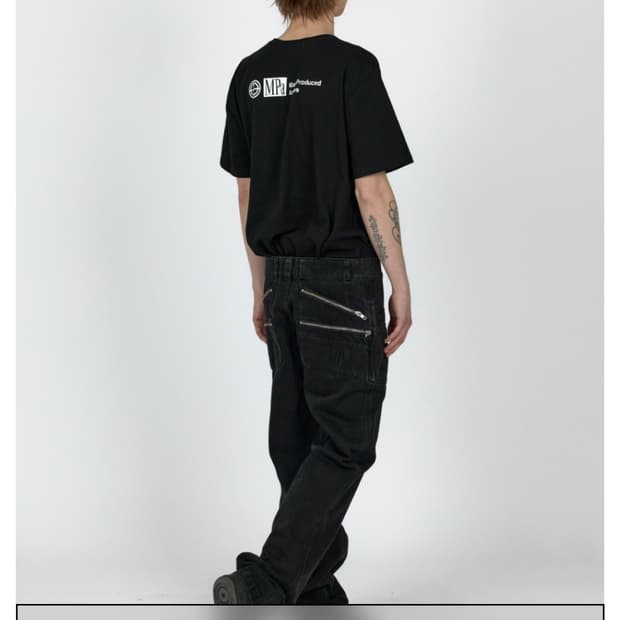 MPa SPLIT POCKET PANTS (BLACK) SIZE: S