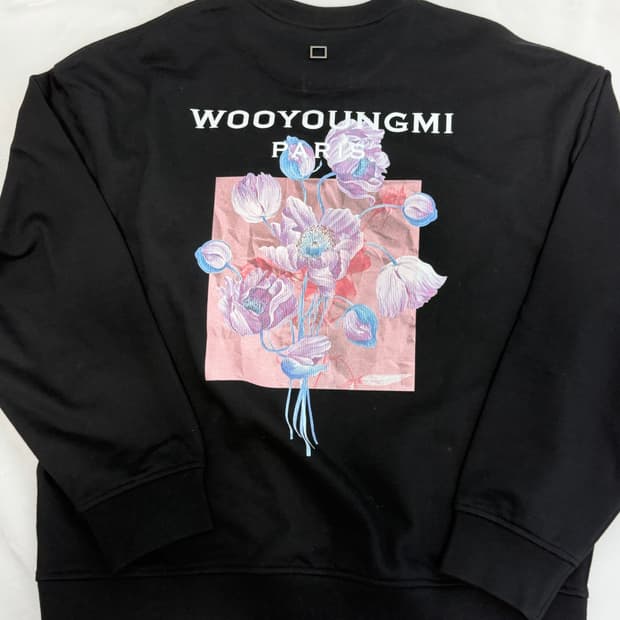 [새상품] 우영미 플라워 프린팅 맨투맨