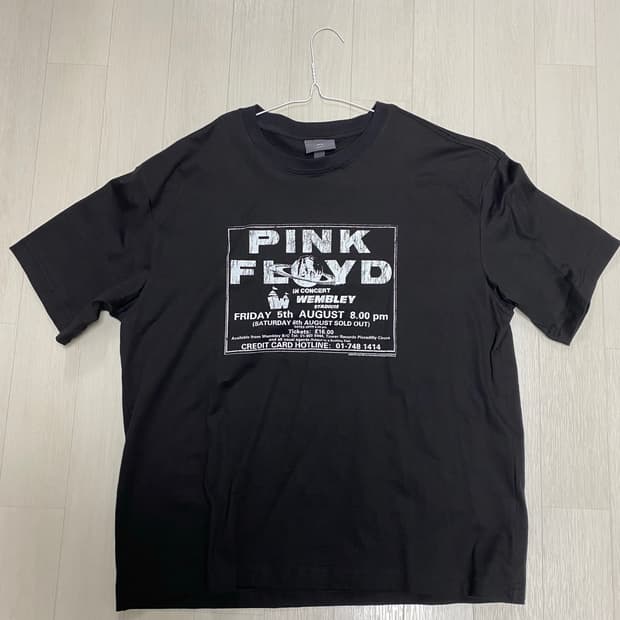 h&m oversize t-shirt pinkfloyd (size L)