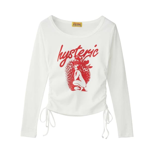 [품절제품/미개봉새상품] 25FW  히스테릭글래머 치비 롱슬리브  티셔츠
