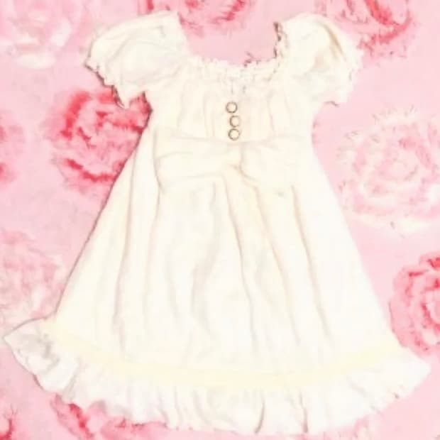 리즈리사 히메갸루 빅리본 원피스 