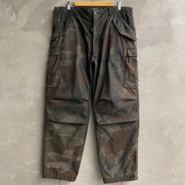 [US L] 80s U.S.ARMY 미군 오리지널 우드랜드 M65필드팬츠