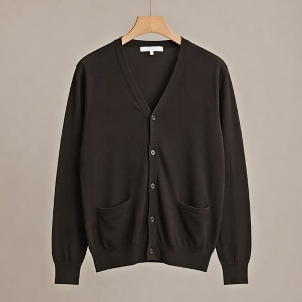 100 / 일본판 유니클로 빈티지 가디건 /2-브라운