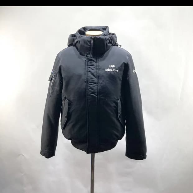 아이더 남성구스다운패딩자켓 블랙 90 