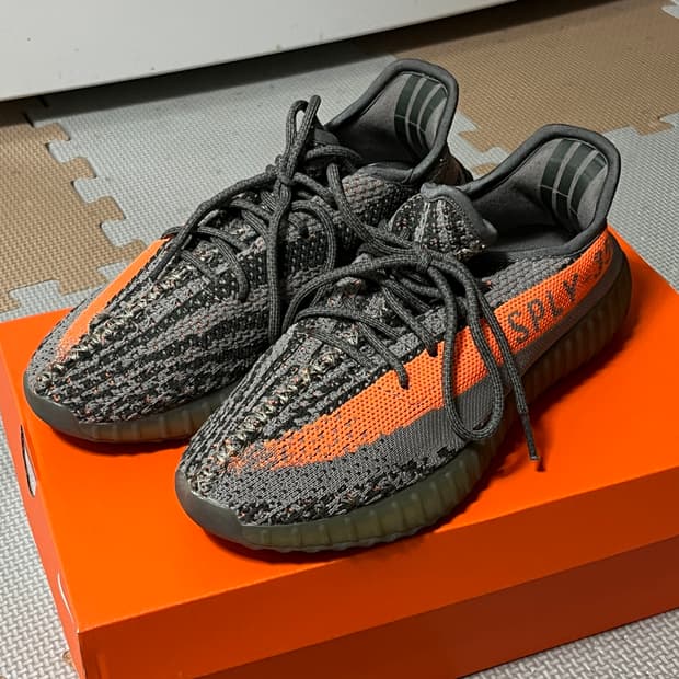 아디다스 이지부스트 350 V2 벨루가 235 신발 스니커즈