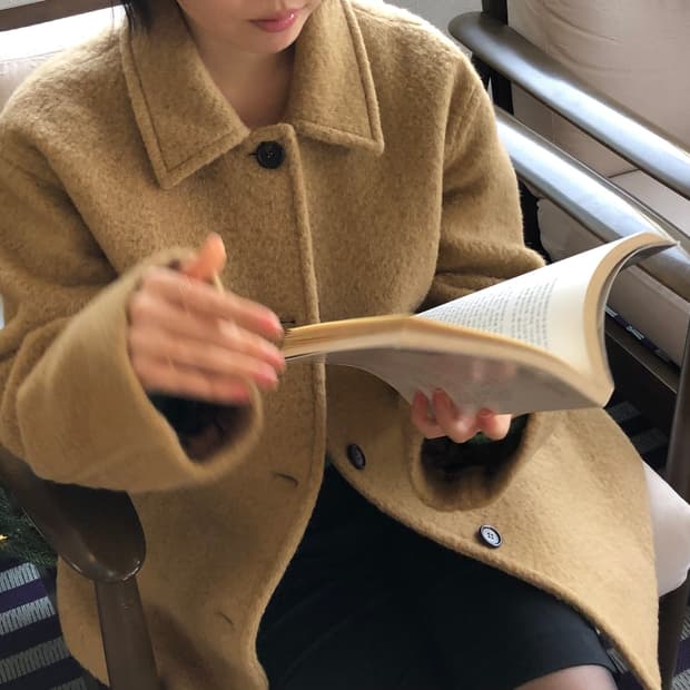 Lo61 알파카 코트