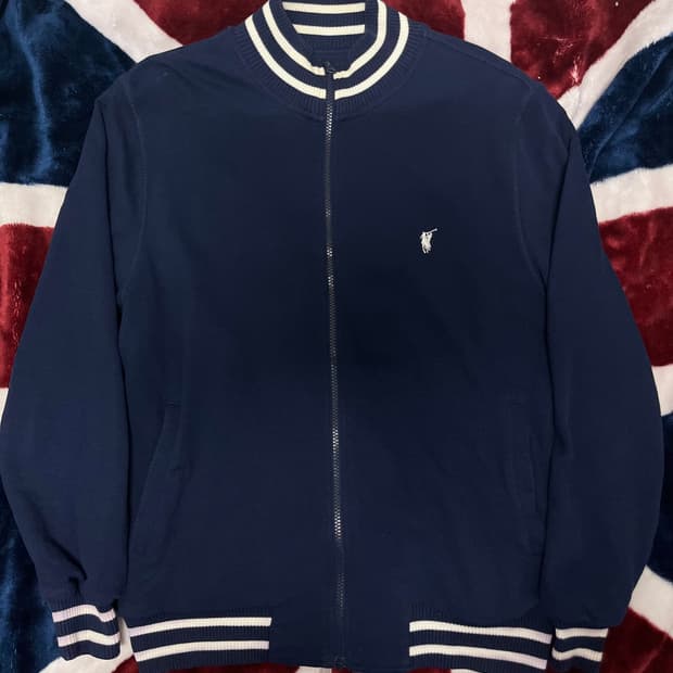 폴로 스포츠 네이비 플리스 자켓 105