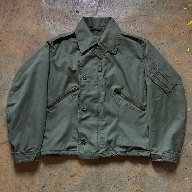 07s 영국군 오리지널 RAF MK3 항공 점퍼 자켓