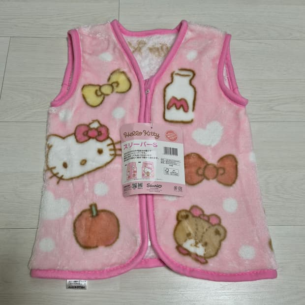 산리오 헬로키티 수면 조끼 키즈
