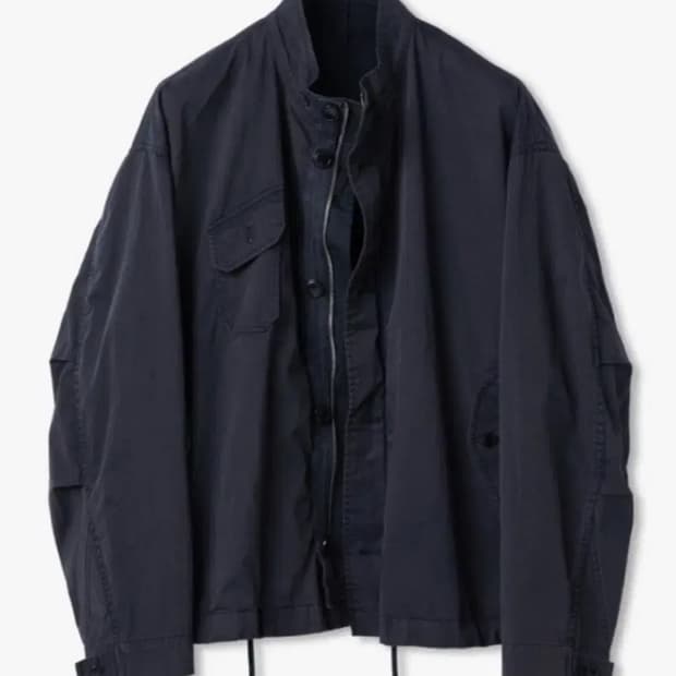 이얼즈어고 랜드파카 더스티네이비 3사이즈(L)