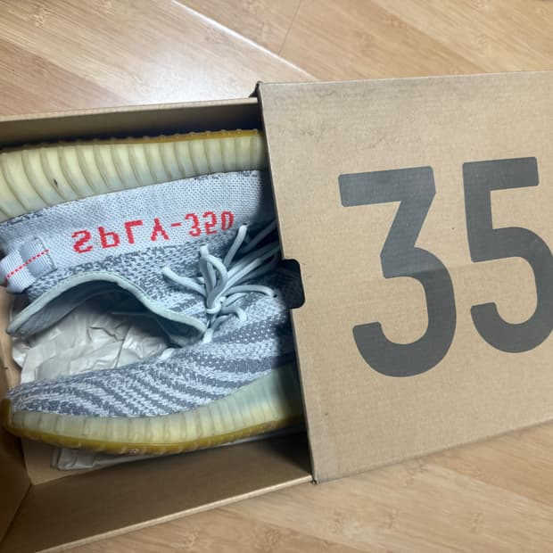 아디다스 이지부스트 350 V2 블루틴트 280