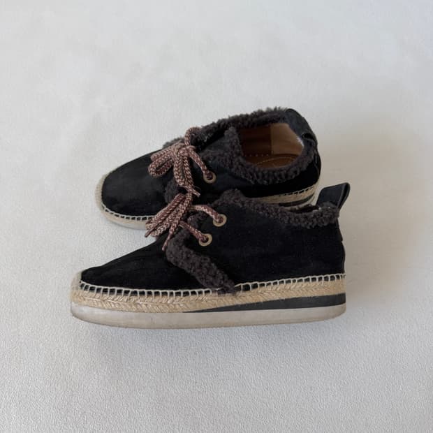 [EU35, 220]씨바이클로에(See by Chloe) 스웨이드 쉐르파