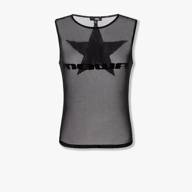 Mowalola x Miss sixty STRETCHY TANK TOP