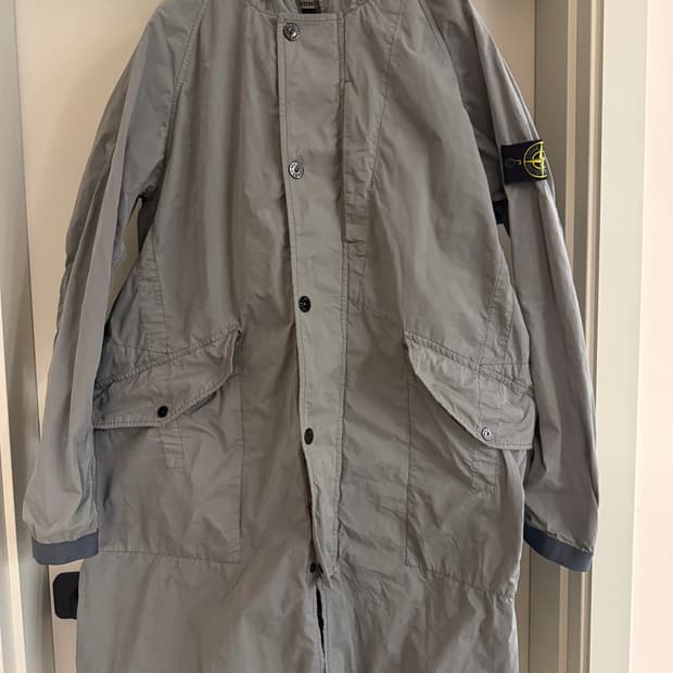 스톤아일랜드 데이비드 라이트 티씨 바람막이 점퍼