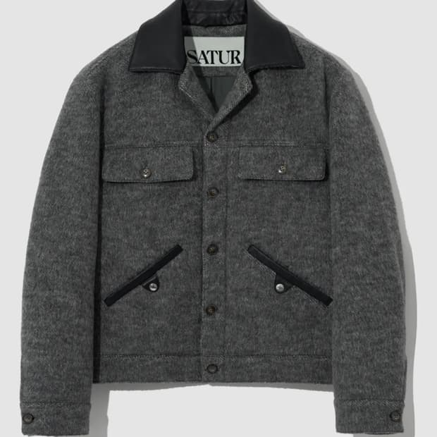 세터 울 트러커 자켓