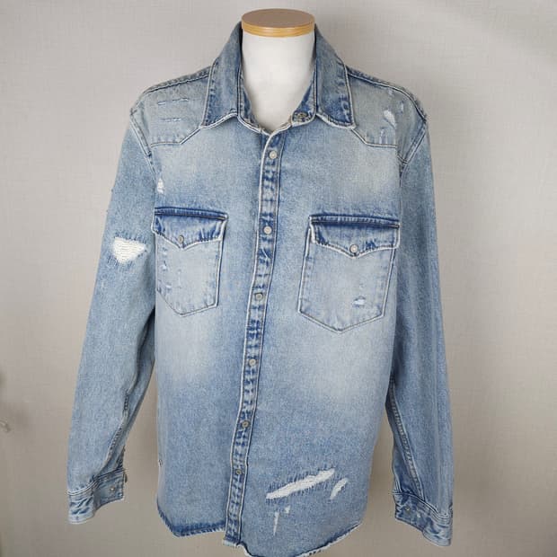 자라 청긴팔남방 남자105사이즈 