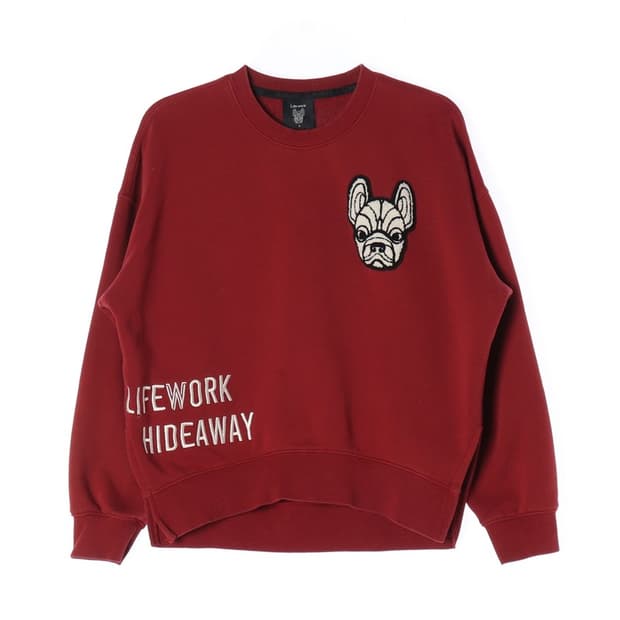 LIFEWORK 기모 맨투맨 S