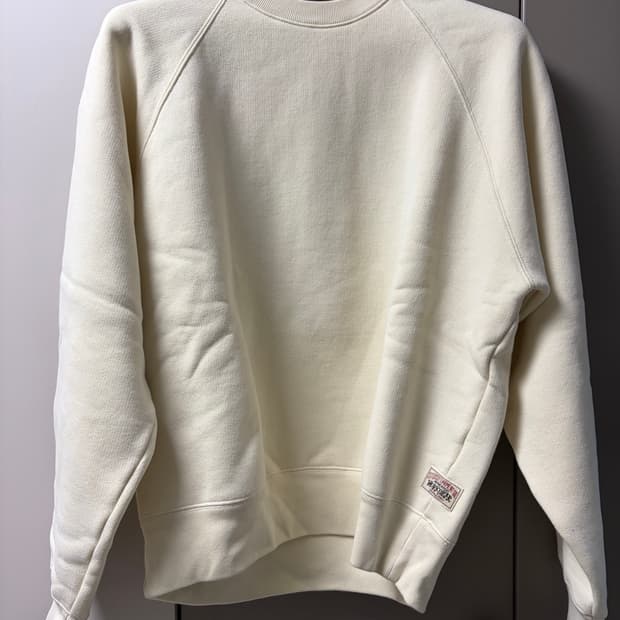 스투시 릴렉스 크루넥 (Natural) M사이즈