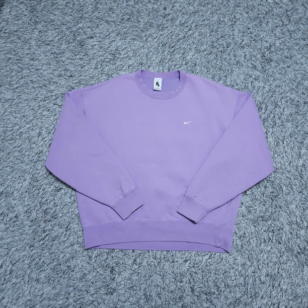 나이키) XL 여자 NRG 솔로스우시 맨투맨 라일락 / 왕눈이샵