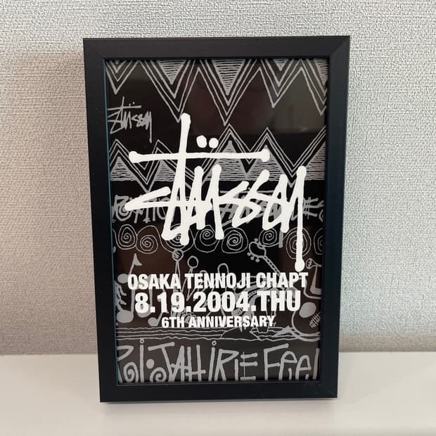 스투시 오사카 텐노지 챕터 한정판 아트 포토 2004 STUSSY