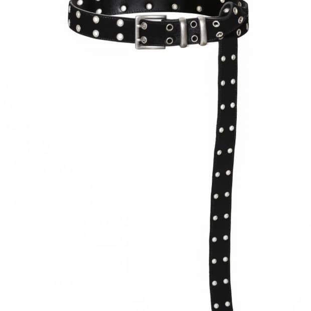 카미엔xMJD 더블홀 벨트 블랙 팝니다!