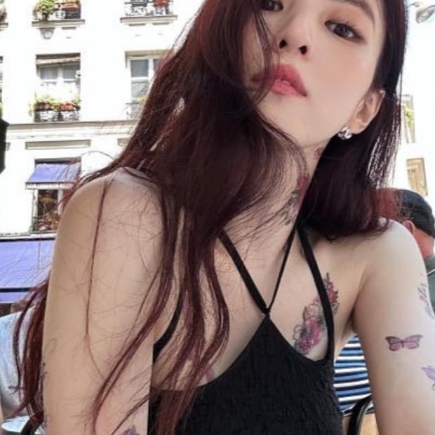 orchid tube top black
