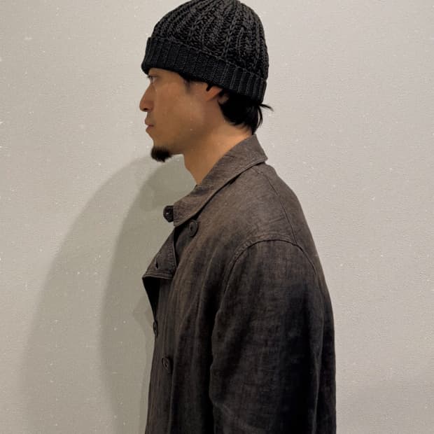 요지야마모토 뿌르옴므 코튼 비니