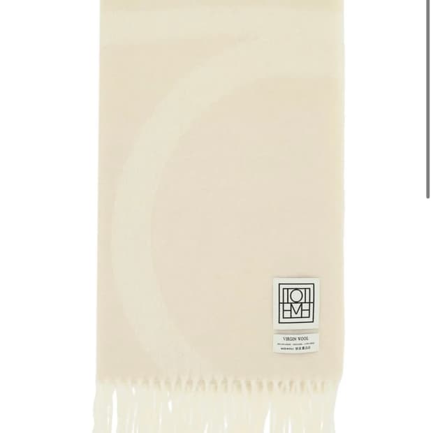 토템 머플러 아이보리