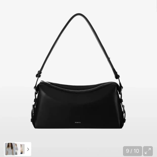 스탠드오일 머쉬스퀘어백 블랙 숄더백 스퀘어백 파인드카푸어