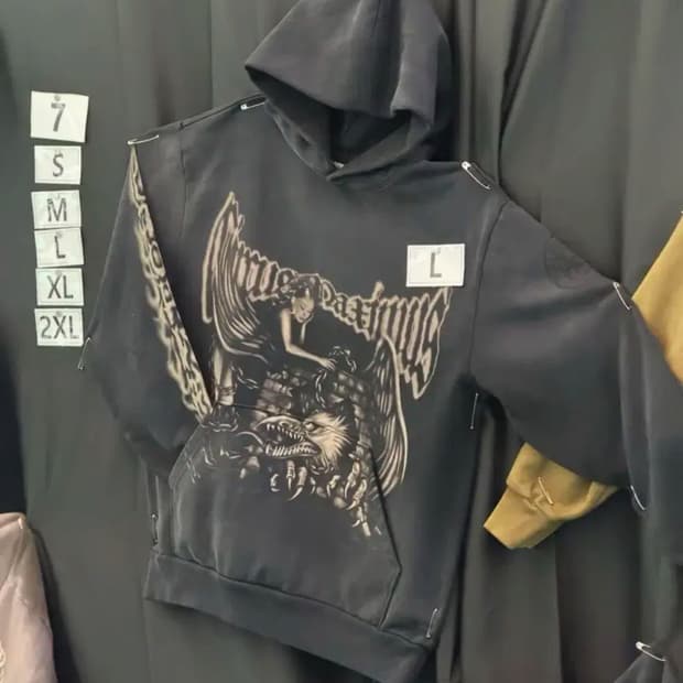 스캇 머천 후드 블랙