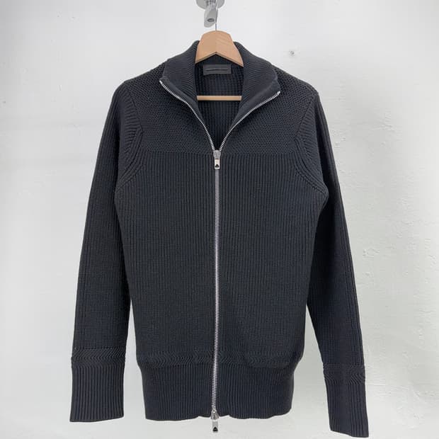 디젤 골드 드라이버스 투웨이 하이넥 니팅 풀 집업