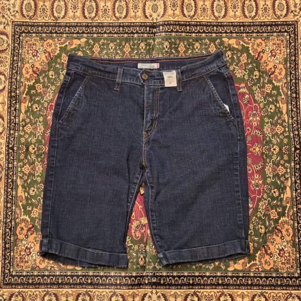 Levi’s Vintage Denim Shorts (Dark Wash)
