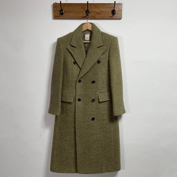 (새상품) 블러썸 에이치 컴퍼니 알파카 더블 롱코트 (on.44)   -