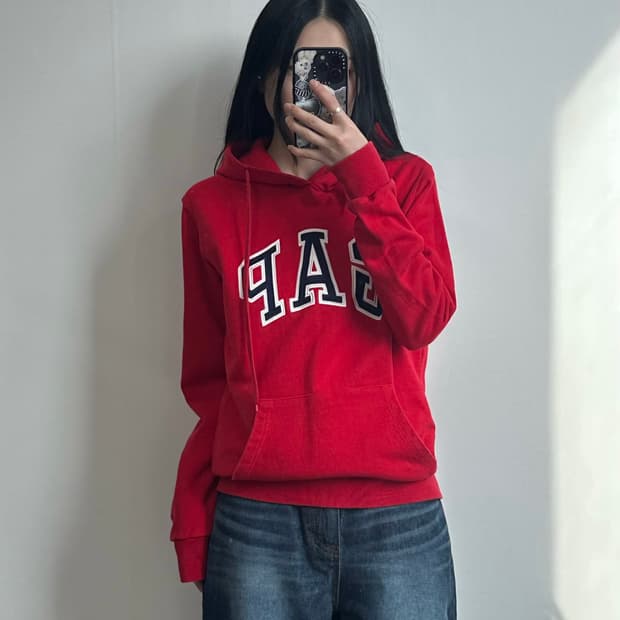 Gap 갭 레드 후드티