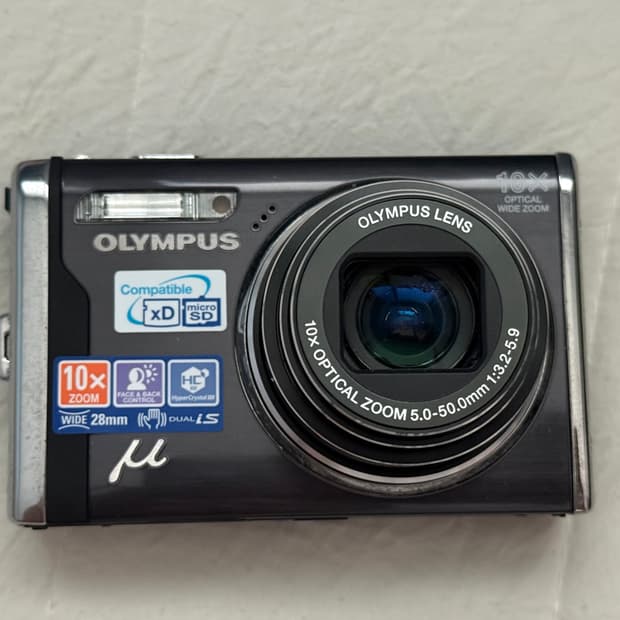 올림푸스 뮤9000 개인소장 디카 판매 sd카드 X
