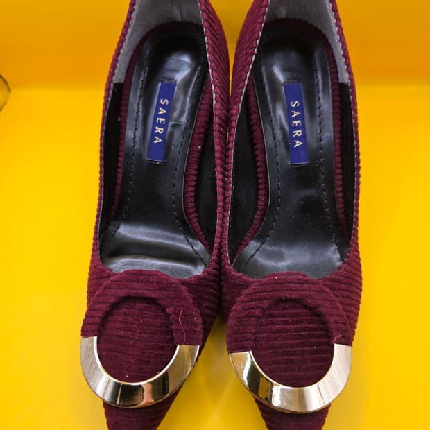 세라(SAERA) 골덴 벨벳 여성구두230