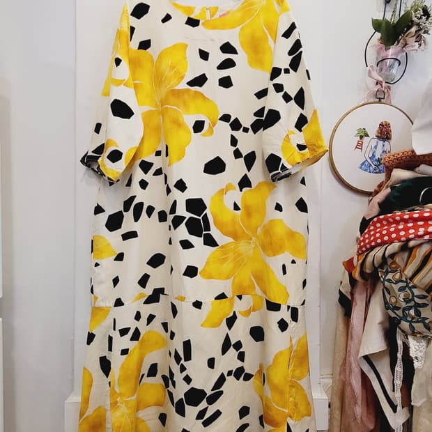 Burda moon 린넨 원피스