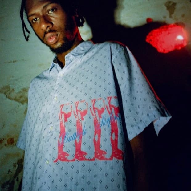 Supreme x butthole surfers 반팔 셔츠 (L)